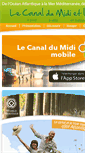 Mobile Screenshot of canal-et-voie-verte.com